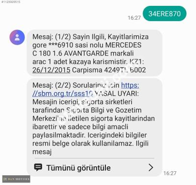 Mercedes C Serisi 2014 C 180 Avantgarde 160.000km