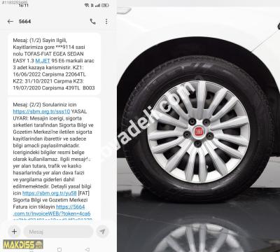 Fiat Egea 2019 1.3 Multijet Easy