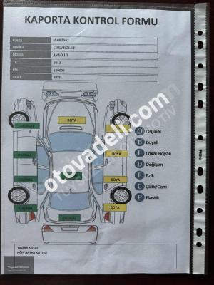Chevrolet Aveo 2012 1.3 D LT