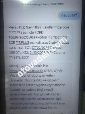 Ford Tourneo Courier 2023 1.5 TDCi Titanium Plus