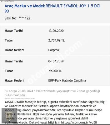 Renault Symbol 2018 1.5 DCI Joy